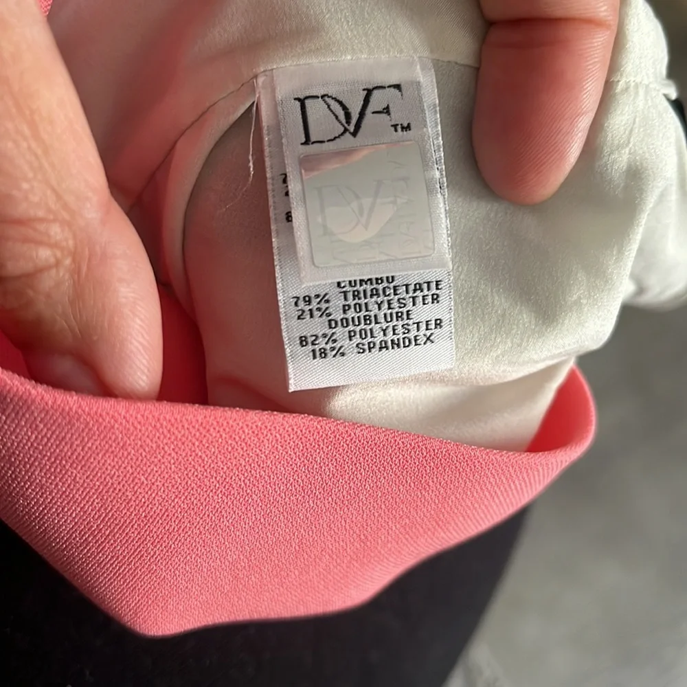 Authentic Diane Von Furstenburg mini skirt.